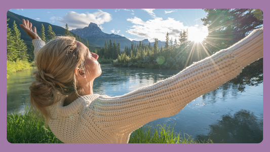 woman embracing recovery plateau with self-care