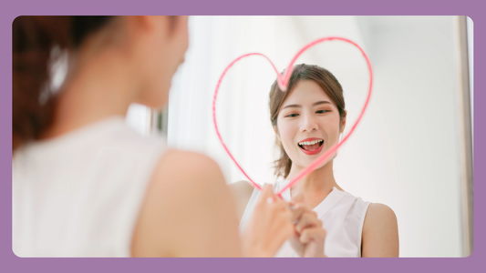 working mom practicing self-care for postpartum recovery