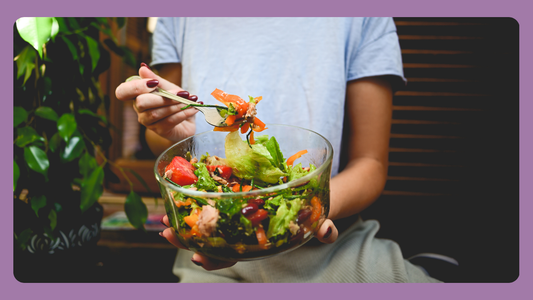 postpartum mom preparing clean whole food meals