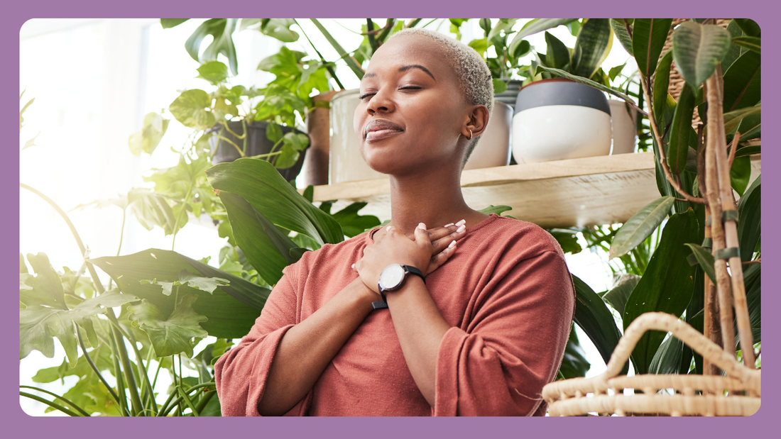 woman shifting mindset for vitality and recovery