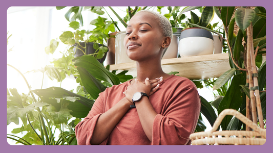 woman shifting mindset for vitality and recovery
