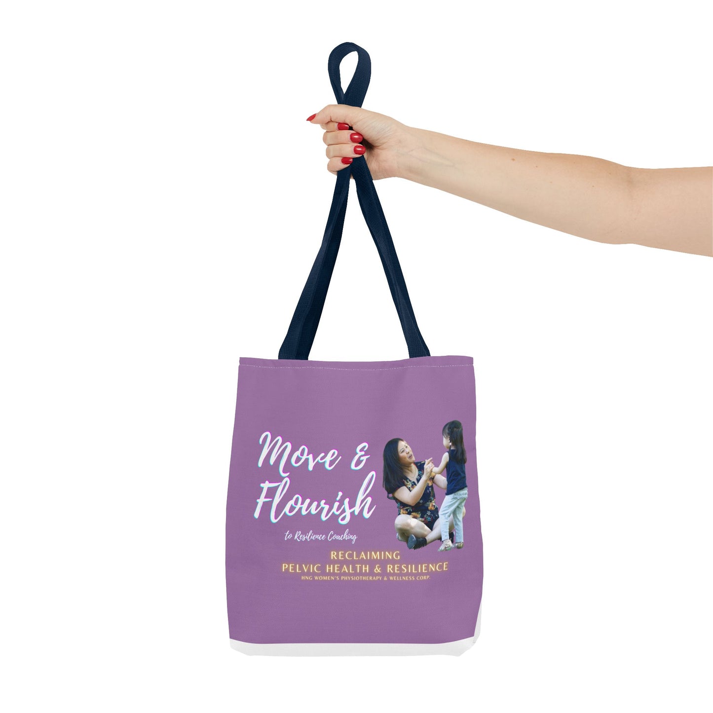 Move & Flourish to Resilience Tote Bag